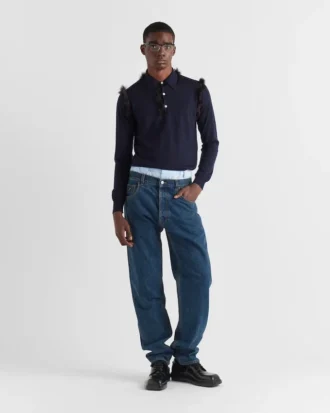 Five-Pocket Denim Jeans