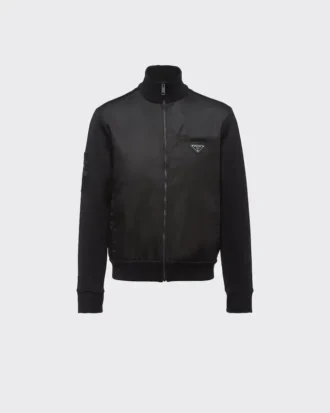Fleece Jacket with Re-Nylon Details