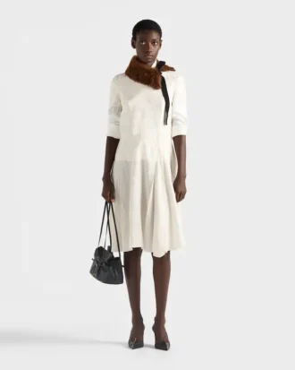 Floral Jacquard Dress