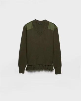 Fringed Wool Sweater