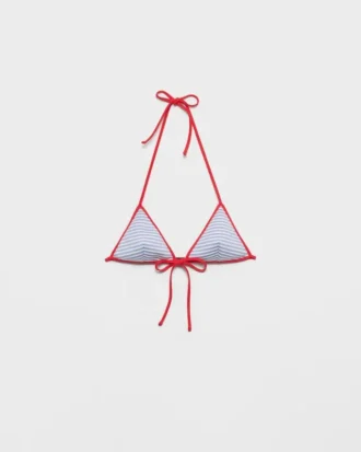 Interlock Jersey Bikini Top