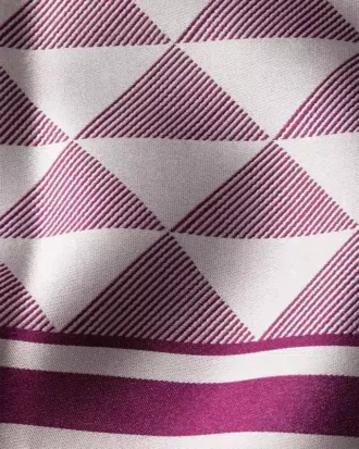 Jacquard Silk Scarf 55