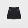 Kid Mohair Mini Skirt