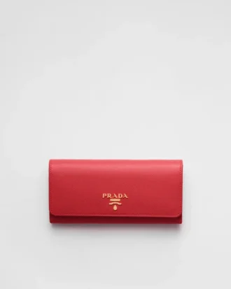 Large Saffiano Leather Wallet