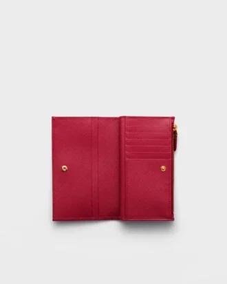 Large Saffiano Leather Wallet