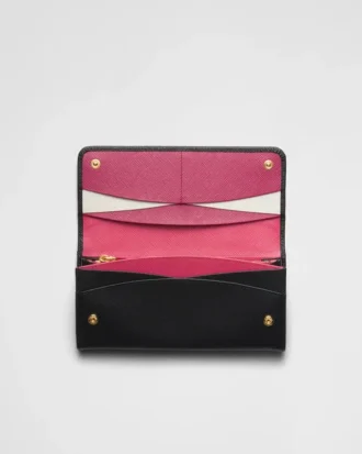 Large Saffiano Leather Wallet