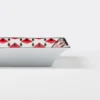 Large Square Porcelain Catchall Tray – Vienna Red
