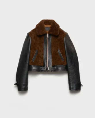 Leather and Shearling Jacket