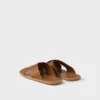 Leather Crisscross Sandals