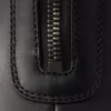 Leather Zipper Booties