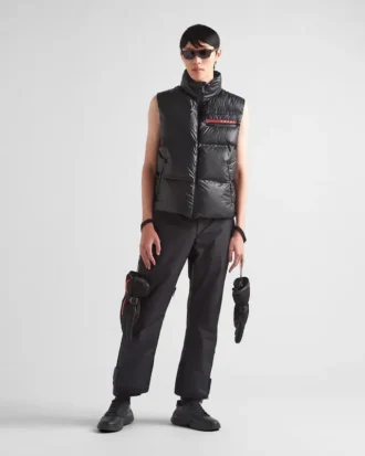Light Technical Fabric Down Vest