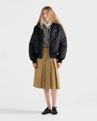 Lightweight, Quilted Re-Nylon Jacket