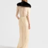 Long Silk Chiffon Dress