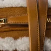 Medium Shearling Two-Handle Bag