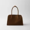 Medium Suede Tote Bag