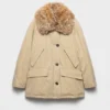 Medium-Weight Old Panama Cotton Down Jacket