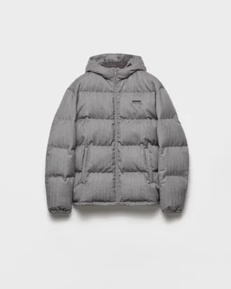 Medium-Weight Wool Down Jacket