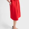 Melange Natta Midi Skirt