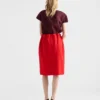 Melange Natta Midi Skirt