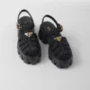 Monolith Crochet Cage Sandals