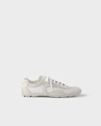 Montecarlo Re-Edition 2005 Suede and Mesh Sneakers