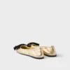 Mordora Nappa Leather Ballerinas with Bow