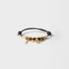 Nappa Leather and Metal Bracelet