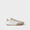 Nappa Leather and Suede Sneakers