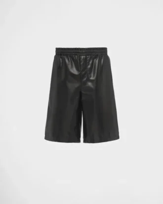 Nappa Leather Bermudas