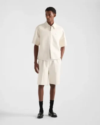 Nappa Leather Bermudas