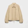Nappa Leather Blouson Jacket