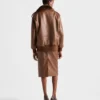 Nappa Leather Bomber Jacket
