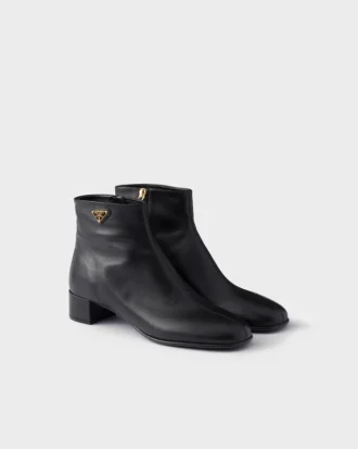 Nappa Leather Booties