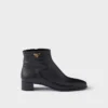 Nappa Leather Booties
