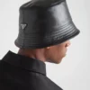 Nappa Leather Bucket Hat