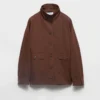 Old Gabardine Cotton Shirt Jacket
