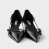 Open Side Patent Leather Pumps