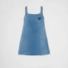 Organic Denim Mini-Dress