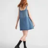 Organic Denim Mini-Dress