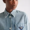 Oversized Organic Denim Shirt
