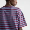 Oversized Striped Jersey T-Shirt