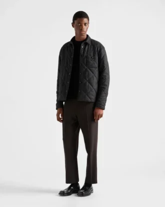 Padded Cashmere Shirt