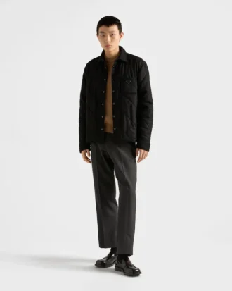 Padded Cashmere Shirt