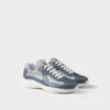 Patent Leather and Technical Fabric Prada America’s Cup Sneakers