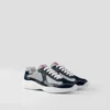 Patent Leather and Technical Fabric Prada America’s Cup Sneakers