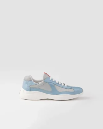 Patent Leather and Technical Fabric Prada America’s Cup Sneakers
