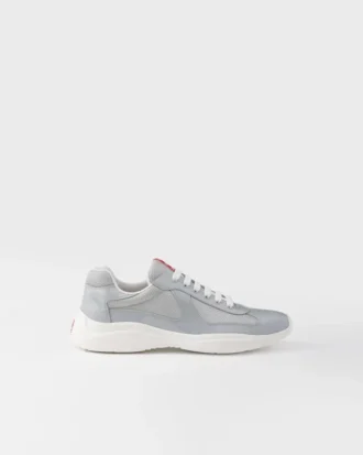 Patent Leather and Technical Fabric Prada America’s Cup Sneakers