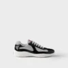 Patent Leather and Technical Fabric Prada America’s Cup Sneakers