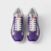 Patent Leather and Technical Fabric Prada America’s Cup Sneakers