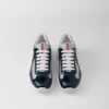 Patent Leather and Technical Fabric Prada America’s Cup Sneakers